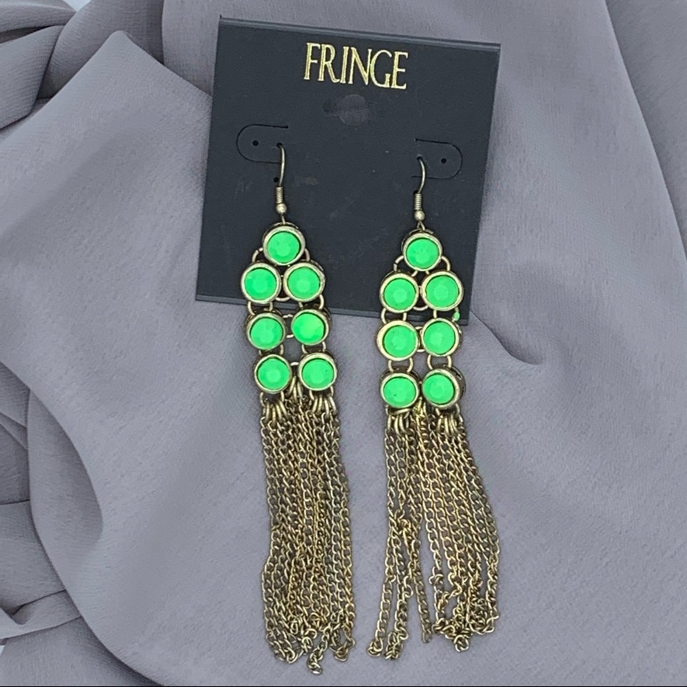 FRINGE Hanging Earrings